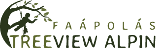 TreeView Alpin logó színesen